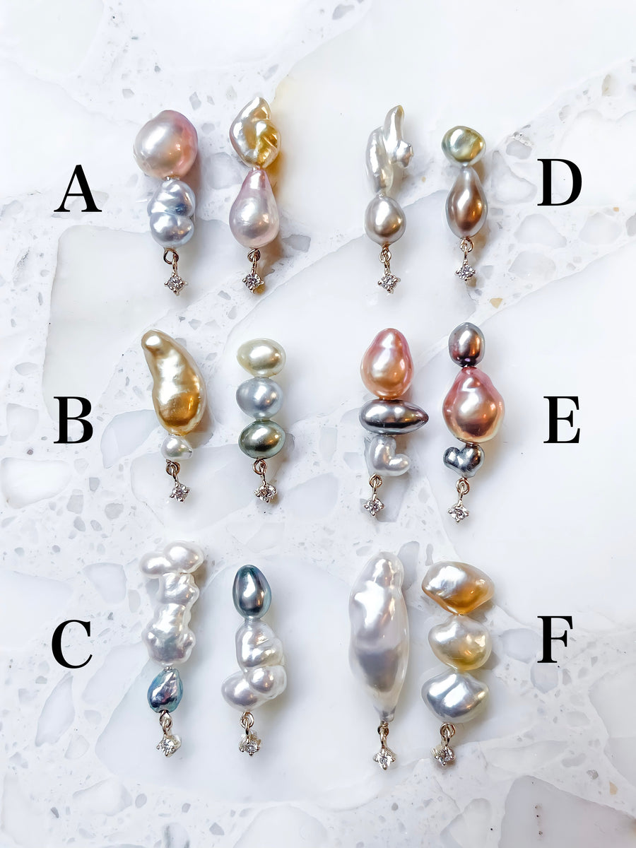 【セミオーダー】Earrings or Pierce / Art piece